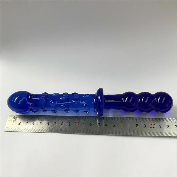 Female Crystal Glass Dildo Wand