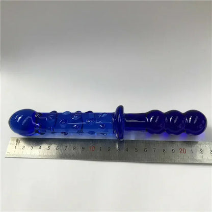 Female Crystal Glass Dildo Wand