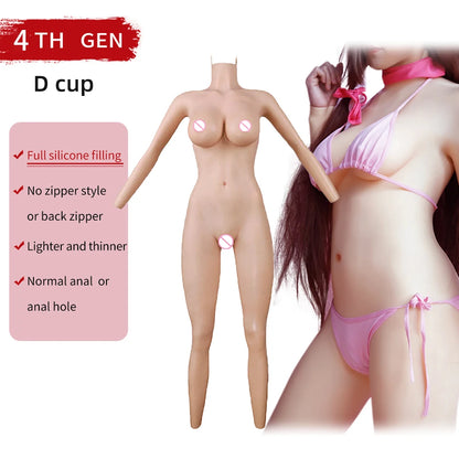 Full Body Silicone Onesie No Oil Crossdresser