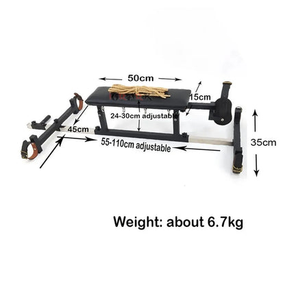 Large Kneeling Bondage Bed Metal Frame Sex Furniture