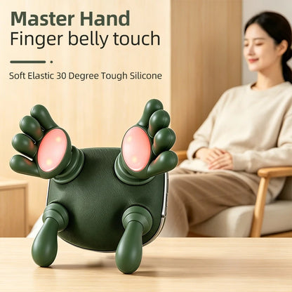 Neck Massager, Hand Warmer. Wireless Portable 3D Kneading Massager. Suitable for Deep Tissue Massage. Leg and Neck Massage