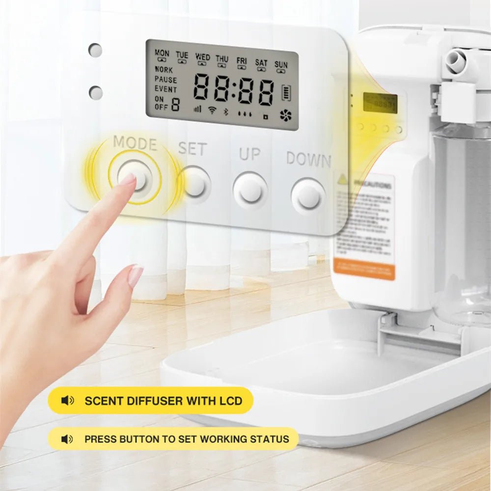 Home Fragrance Aroma Diffuser 1000m³ Coverage Perfume Air freshener Bluetooth APP Control