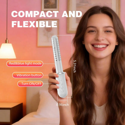 Vaginal Hygiene Care Wand 136 Light Diode Red&Blue Light TherapyDevice for Vaginitis&Incontinence IPX5 Waterproo Female Vaginal Health