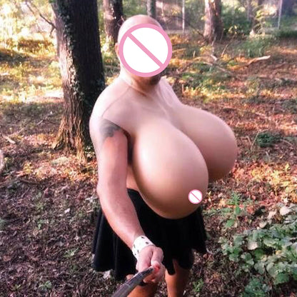 Realistic Silicone Forms Z Cup Huge Fake Breast