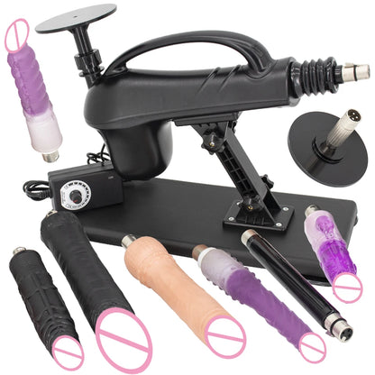 Sex Machine for Women and Men with Dildo Attachment