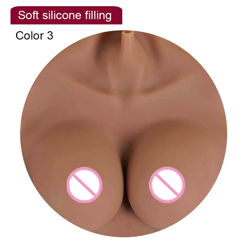 Large Silicone Breast Form S - Z Cup