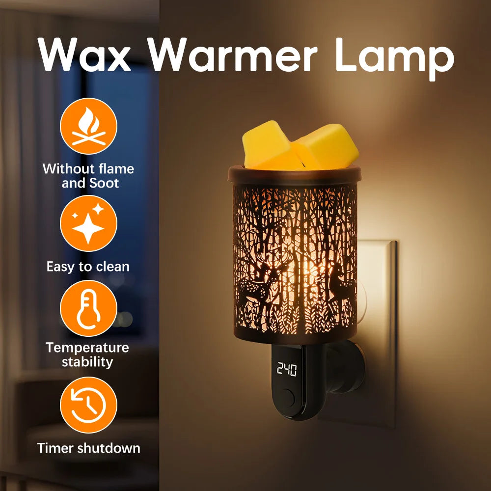 Scented Wax Melting Burner Aromatherapy Wax Melt Warmer Indoors Electric Fragrance Diffuse