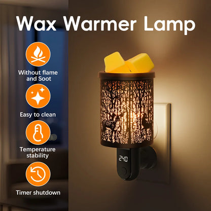 Scented Wax Melting Burner Aromatherapy Wax Melt Warmer Indoors Electric Fragrance Diffuse