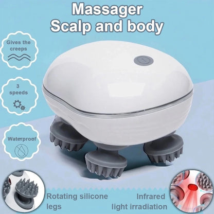 Head Massager with Adjustable Speed for Scalp