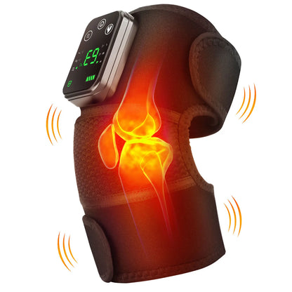 Knee Heating Massager Hot Compress Vibration Massage Elbow Shoulder Support Knee Pad