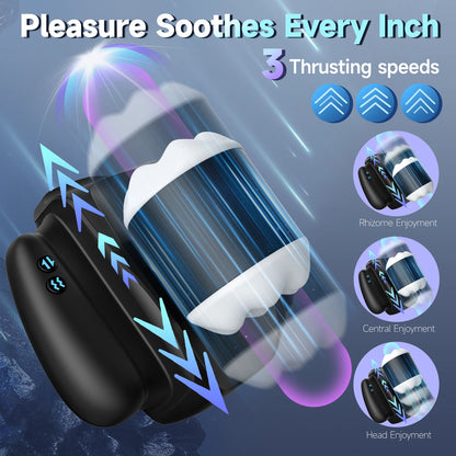 Automatic Male Masturbator Vibration Telescopic Penile Stimulator