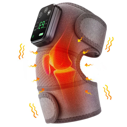 Knee Heating Massager Hot Compress Vibration Massage Elbow Shoulder Support Knee Pad