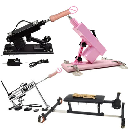 Bondage Furniture with Sex Machine
