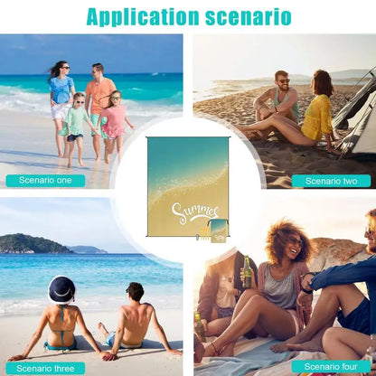 Waterproof Beach Blanket Quick Drying Extra Large