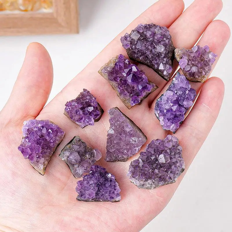 Amethyst Cluster Meditation Crystals And Stones