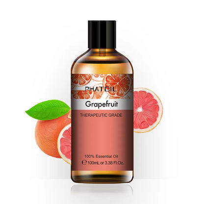100ML Pure Natural Essential Oils Diffuser for Skin Care Rose Orange Lemon Lavender Rose Geranium Chamomile Avocado Aroma Oil