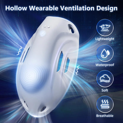 Male Masturbator Wearable Penis Vibrator APP Control