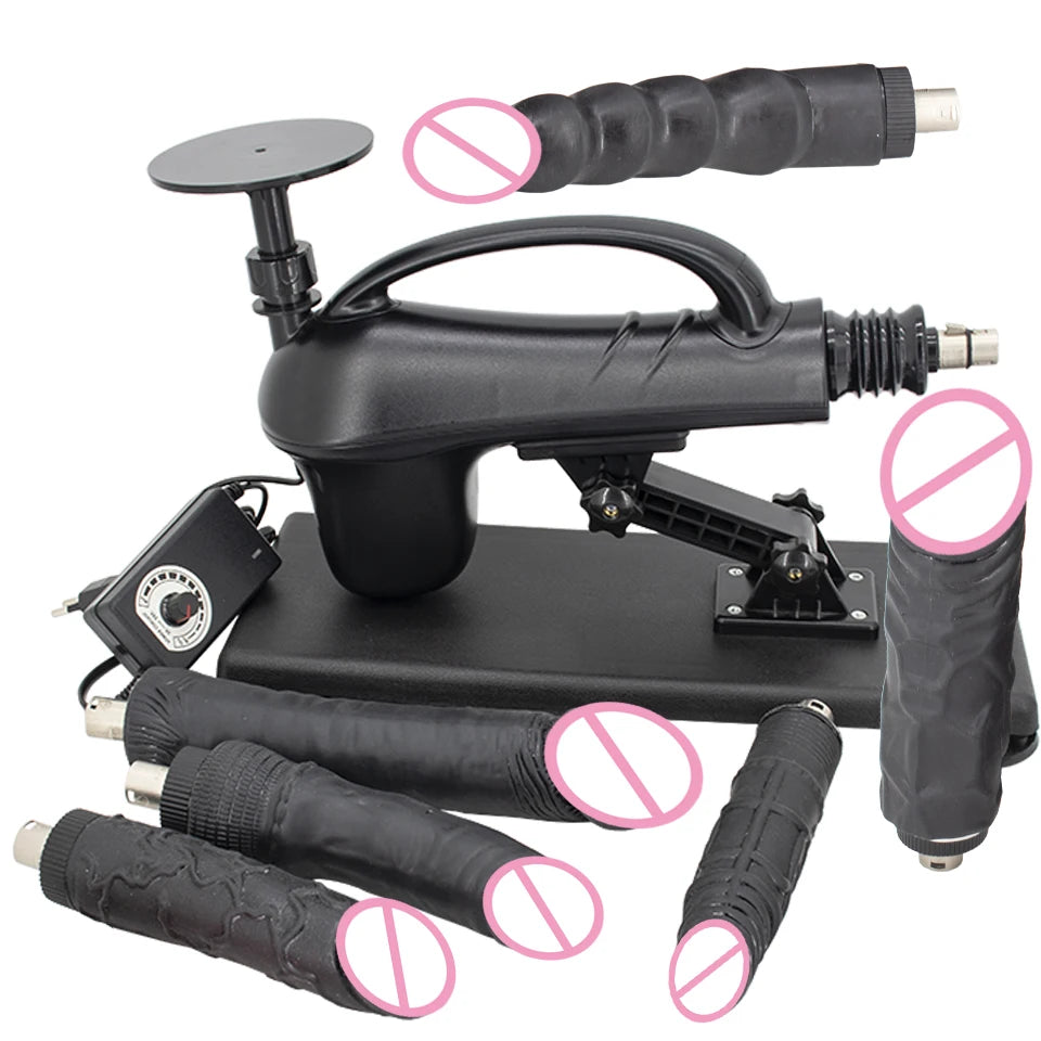 Sex Machine for Women and Men with Dildo Attachment