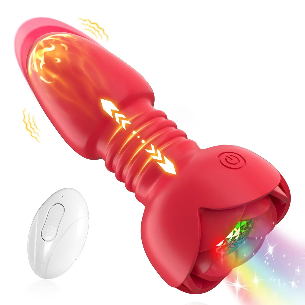 Wireless 10 Speed Bluetooth Anal Vibrator Remote Control Voice-Activated