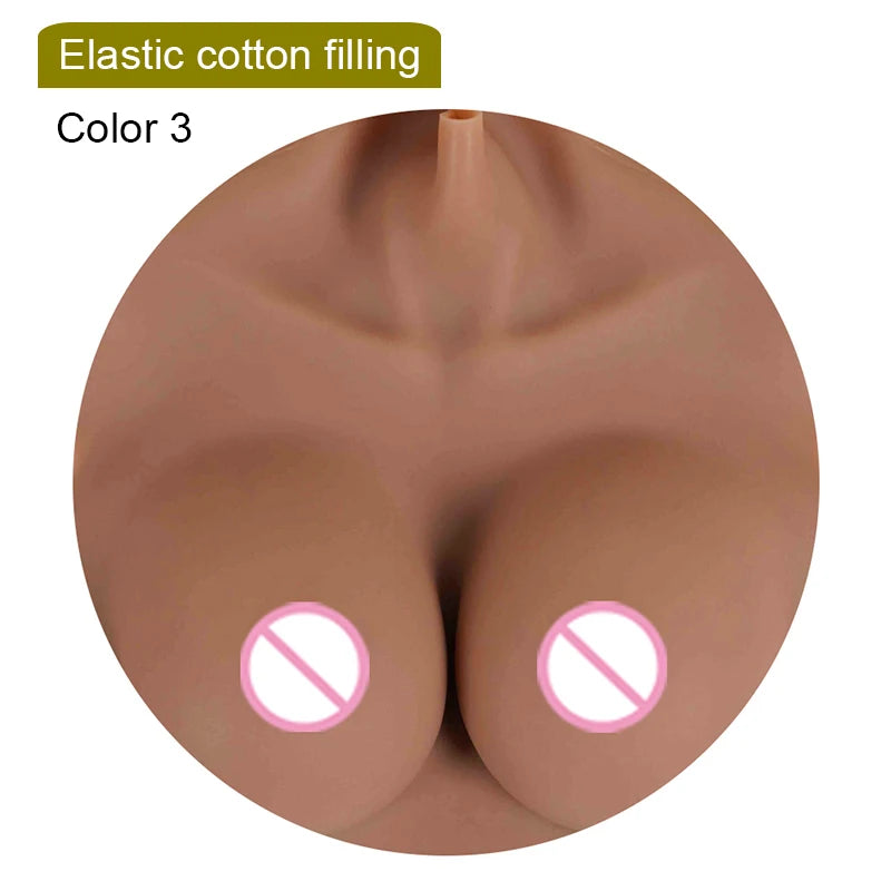 Large Silicone Breast Form S - Z Cup