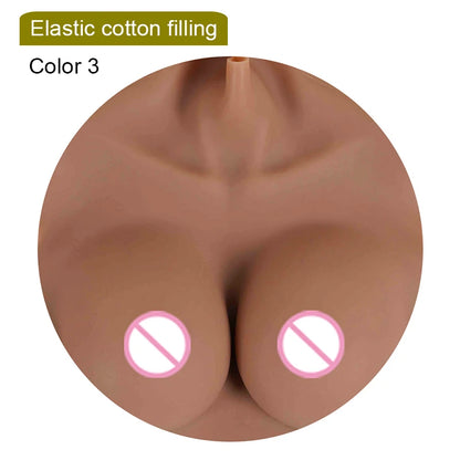 Large Silicone Breast Form S - Z Cup