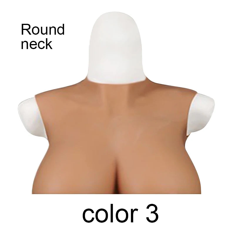 Thin Silicone Breast Crossdresser