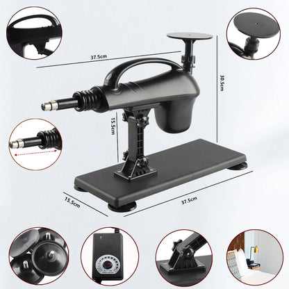 New Wireless Control Sex Machine for Woman Adjustable Masturbating Pumping SexTooys for Men Adult Toys Upgrade Vibrator Dildo