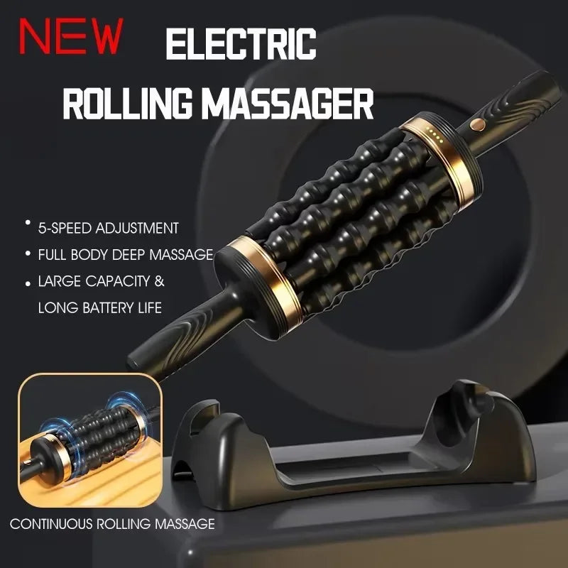Relax Stress Massager Hand Held Massager for Muscle Rolling Percussive Massager
